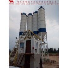 輝特攪拌站HZS75特別適合于干硬性、半干硬性混凝土的生產